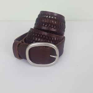 American eagle leather belt